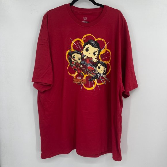 Pop Marvel Shang Chi Tee 3XL Red Basic - Picture 10 of 10